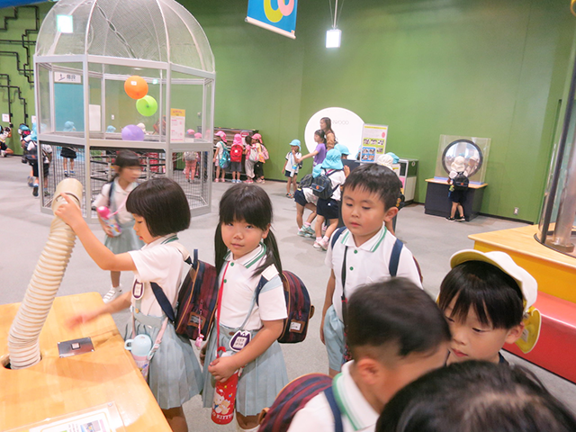 プラネタリウム見学9