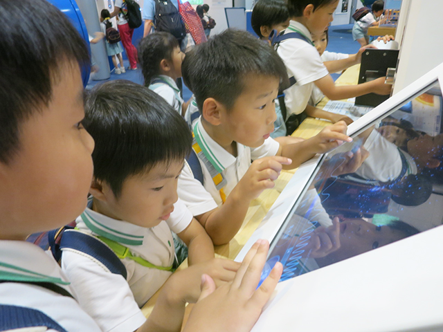 プラネタリウム見学5