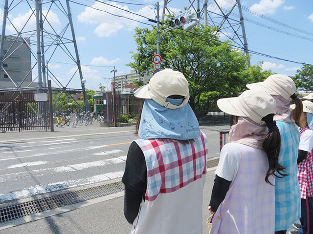 散歩コースの安全確認1